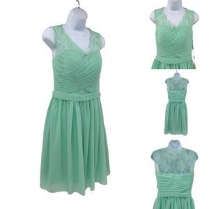 Jaeden Chiffon Lace Dress